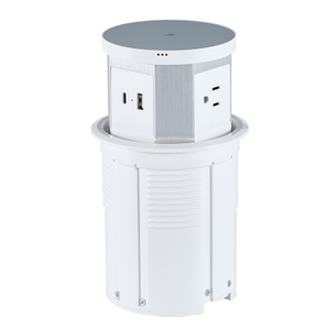 Smart pop up socket switches with USB charging wireless outlet