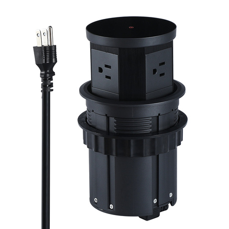 South America pop up socket switches with USB charging wireless outlet